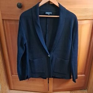 summersalt Black  Knit Blazer